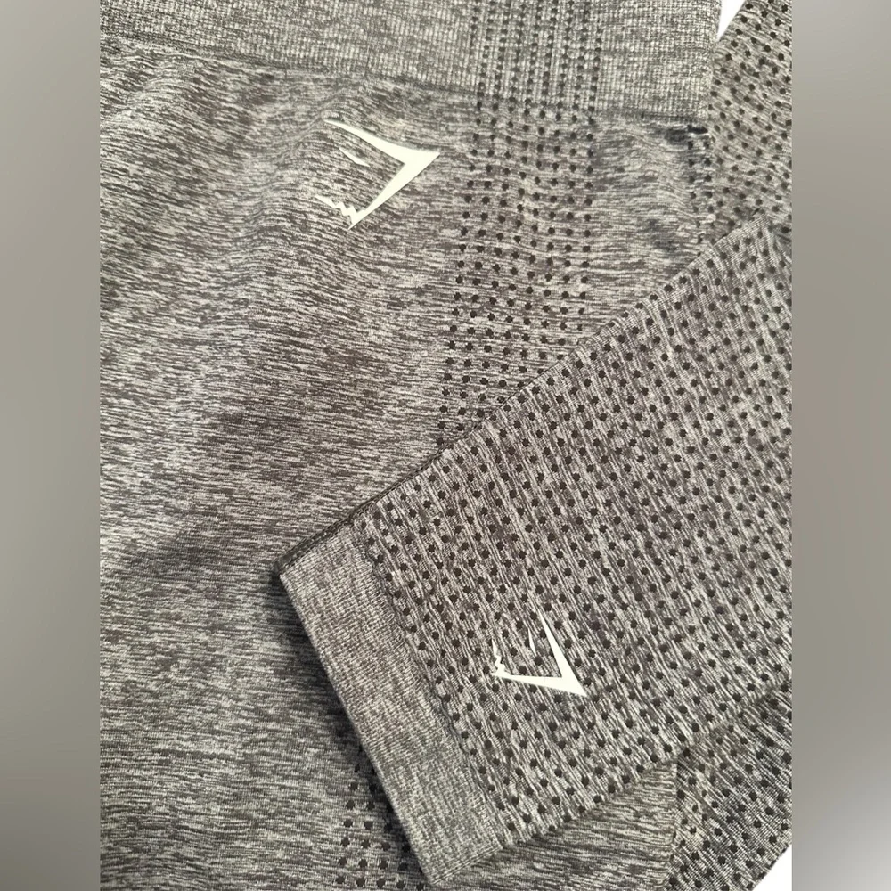 Gymshark Heather Gray Active Leggings - Picture 4 of 4